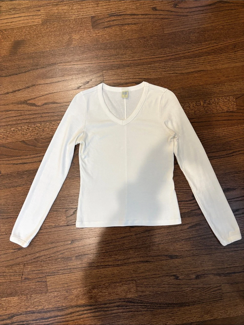 Flore Flore Jill Long-sleeve white size medium - Picture 6 of 7
